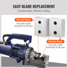 VEVOR Electric Rebar Cutter Blade, 6 PCS 20/22mm Cutting Diameter, HRC58-60 Hard Hydraulic Rebar Blade Replacement Jaw Blades with 12 Hexagon Screw and 12 Spring Washer, for Model RC-20, RC-22