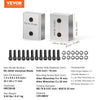 VEVOR Electric Rebar Cutter Blade, 6 PCS 20/22mm Cutting Diameter, HRC58-60 Hard Hydraulic Rebar Blade Replacement Jaw Blades with 12 Hexagon Screw and 12 Spring Washer, for Model RC-20, RC-22