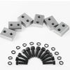 VEVOR Electric Rebar Cutter Blade, 6 PCS 20/22mm Cutting Diameter, HRC58-60 Hard Hydraulic Rebar Blade Replacement Jaw Blades with 12 Hexagon Screw and 12 Spring Washer, for Model RC-20, RC-22