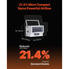 VEVOR Electric Garage Heater, 5000-Watt (2500/5000W) Ceiling Mounted Shop Heater, With Remote Control & Overheat Protection & Low Noise Cross-flow, Commercial for Indoor Workshop Warehouse,240V White