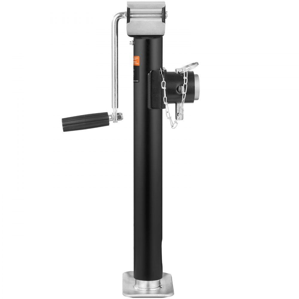 VEVOR Trailer Jack, Trailer Tongue Jack Welding-on 5000 lb Weight Capacity, Trailer Jack Stand with Handle for lifting RV Trailer, Horse Trailer, Utility Trailer, Yacht Trailer