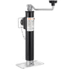 VEVOR Trailer Jack, 2000 lbs Dynamic Load Capacity, Weld-on Pipe-Mount Swivel Trailer Jack, 10" Lift Trailer Jack Stand with Handle for RV Trailer, Horse Trailer, Utility Trailer, and Yacht Trailer