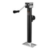 VEVOR Trailer Jack, 5000 lbs Dynamic Load Capacity, Weld-on Pipe-Mount Swivel Trailer Jack with Ergonomic Handle, 15-inch Vertical Travel, Suitable for RV, Horse, Utility, Camping and Yacht Trailers