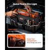 VEVOR Tool Bag, 20 Inch, 33-Pocket Portable Large Tool Box Organizer Storage, Toolbox with Big Zipper, Adjustable Shoulder Strap, Water-Resistant Carry Toolbag, for Men Women Dad Husband Fathers Day