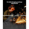 VEVOR Welding Blanket, 4 x 6 FT Silicone Coated Fiberglass Welding Blanket, Up to 1800°F Heat Resistant Safety Protection Blankets, Flame Retardant Fireproof Insulation Mat with Metal Grommets