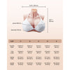 VEVOR Silicone Breastplate, K Sized High Neckline Fake Breasts for Crossdressers, Realistic Silicone-Filled Fake Boobs Breast Forms for Transgender Cosplay Drag Queen, Ivory
