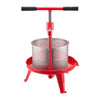 VEVOR 2.38 Gal/9L Fruit Wine Press, Stainless Steel Basket with Cross-beam and Triangular Structure, Manual Juice Maker, Cider Apple Grape Tincture Making Press with T-Handle for Kitchen Home