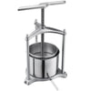 VEVOR Fruit Wine Press, 1.6 Gallon/6L, Stainless Steel Manual Juice Maker with Powerful T-Shaped Handle, Juice Making for Apple/Grape/Orange/Berry, Cheese/Tincture/Herbal Press, for Kitchen Home
