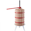 VEVOR Fruit Wine Press, 7.93Gal/30L Manual Juice Maker, Solid Beech Wood Basket, Vintage Traditional Juicer with 6 Press Wooden Blocks, 2 Filter Bags, Heavy Duty Pole Handle Bar for Cider Apple Grape