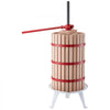 VEVOR Fruit Wine Press, 7.93Gal/30L Manual Juice Maker, Solid Beech Wood Basket, Vintage Traditional Juicer with 6 Press Wooden Blocks, 2 Filter Bags, Heavy Duty Pole Handle Bar for Cider Apple Grape