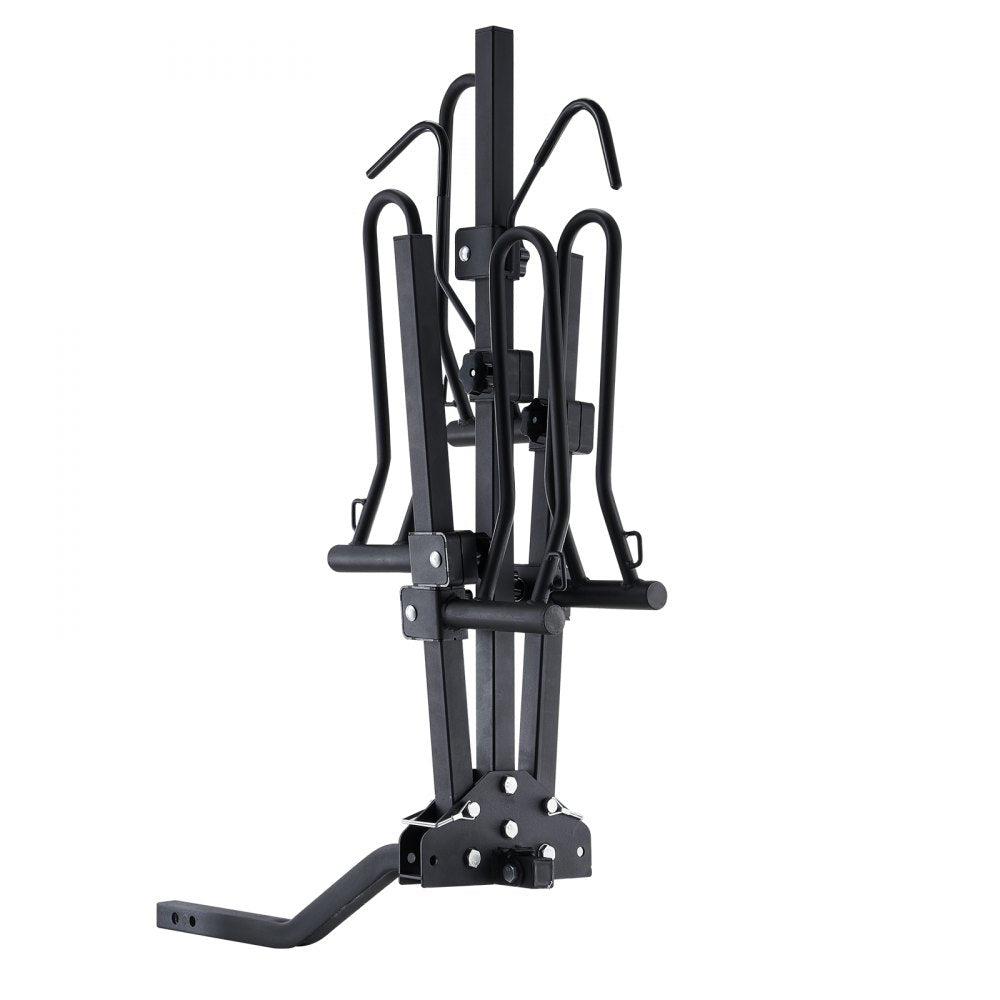 VEVOR Hitch Mount Bike Rack, 2-Bike Platform Style, 160 LBS Max Capacity Bike Rack Hitch for 2-inch Receiver, Titling and Folding Bike Carrier with Tires up to 5" Wide, for Car, SUV, Truck, RV