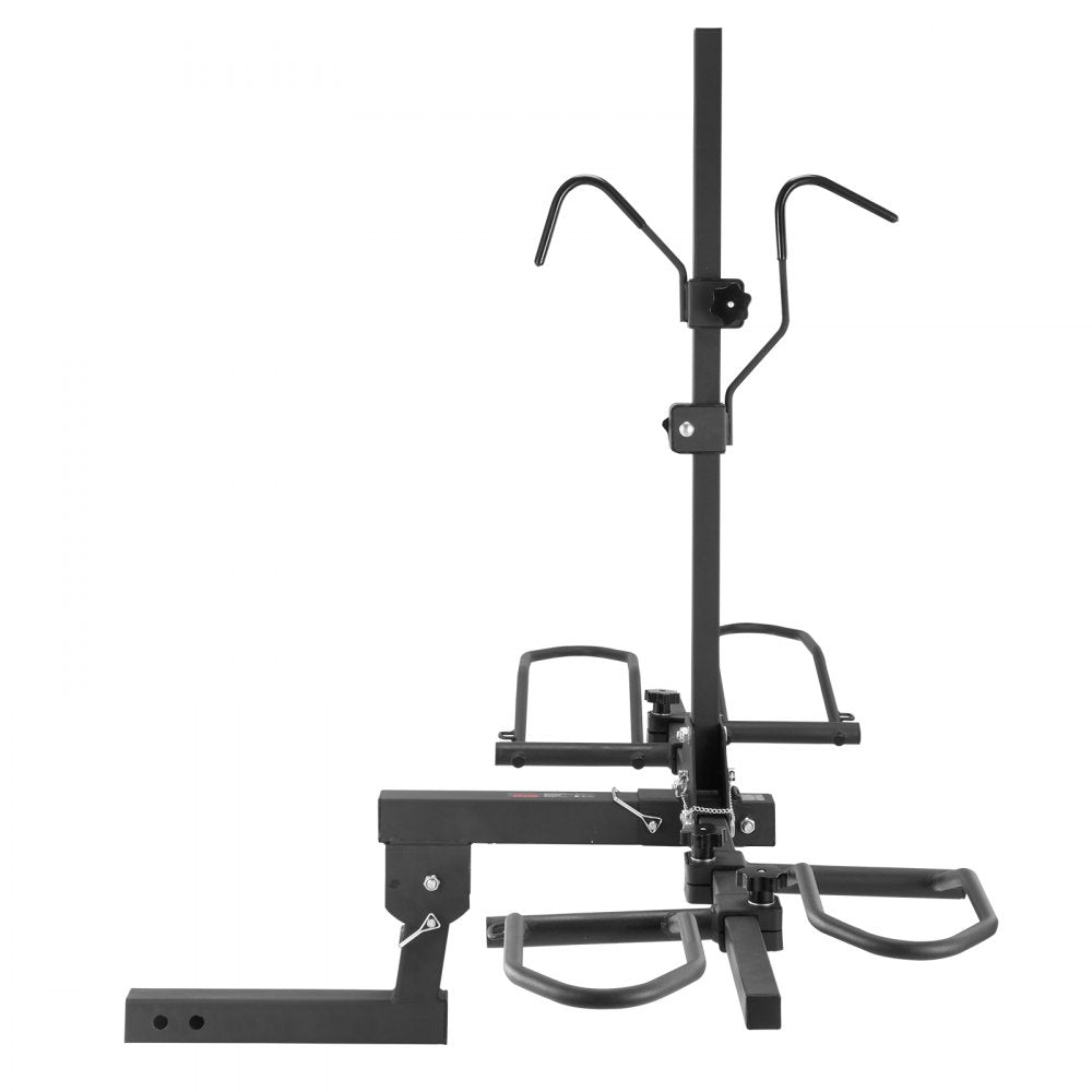VEVOR Hitch Mount Bike Rack, 2-Bike Platform Style, 160 LBS Max Capacity Bike Rack Hitch for 2-inch Receiver, Titling and Folding Bike Carrier with Tires up to 5" Wide, for Car, SUV, Truck, RV