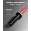 VEVOR 4FT Barbell Bar, Fits 2-Inch Weight Plates, Barbell Bar with Knurled Grip for Strength Training, Weightlifting, Squat, Deadlift, Bench Press, Curl, Overhead Press, 550lbs/226kg Capacity