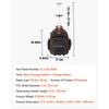 VEVOR Rolling Tool Backpack, 110 lbs Load Capacity, 45 Pockets Heavy Duty Roller Tool Bag on Wheels, Adjustable Telescoping Handle & Stable Base, Toolbag Organizers for Construction, Mechanic