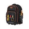VEVOR Rolling Tool Backpack, 110 lbs Load Capacity, 45 Pockets Heavy Duty Roller Tool Bag on Wheels, Adjustable Telescoping Handle & Stable Base, Toolbag Organizers for Construction, Mechanic