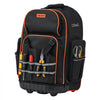 VEVOR Rolling Tool Backpack, 110 lbs Load Capacity, 72 Pockets Heavy Duty Roller Tool Bag on Wheels, Adjustable Telescoping Handle & Stable Base, Toolbag Organizers for Construction, Mechanic