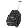 VEVOR Rolling Tool Backpack, 110 lbs Load Capacity, 72 Pockets Heavy Duty Roller Tool Bag on Wheels, Adjustable Telescoping Handle & Stable Base, Toolbag Organizers for Construction, Mechanic