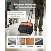 VEVOR Rolling Tool Bag, 110 lbs Load Capacity, 27 Pockets Heavy Duty Roller Tool Bag on Wheels, Adjustable Telescoping Handle & Stable Base, Toolbag Organizers with Wheels for Construction, Mechanic
