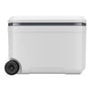 VEVOR Portable Cooler, 45 QT Wheeled Cooler with Ice Retention, Heavy-Duty Handles and Cup Holder, Lightweight Rigid Material Insulated Portable Cooler, Suitable for Family Picnics and Long Trips
