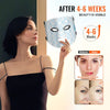 VEVOR Red Light Therapy Mask, 7 Colors LED Face Mask Light Therapy with 850nm Near-infrared, Red Light Therapy for Face, Portable Facial Skin Care Device for Skin Health, Anti Aging, Wrinkle Reduction
