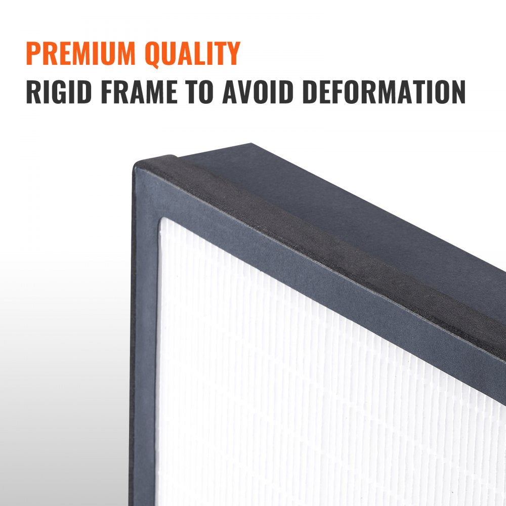 VEVOR HEPA Air Filter, 16 x 19 inch Air Filter Replacement, High-efficient Stage 3 Filters Compatible with BlueDri & VEVOR Scrubber, Air Purifiers, Water Damage Restoration Equipment