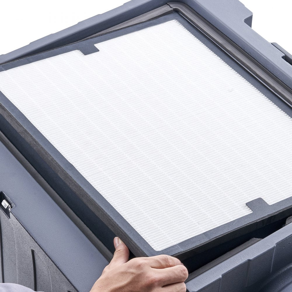 VEVOR HEPA Air Filter, 16 x 19 inch Air Filter Replacement, High-efficient Stage 3 Filters Compatible with BlueDri & VEVOR Scrubber, Air Purifiers, Water Damage Restoration Equipment