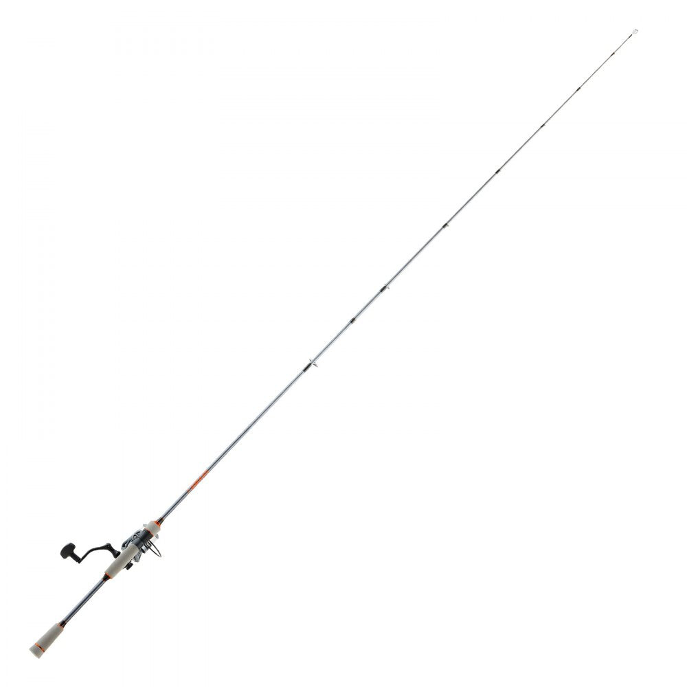 VEVOR Rod and Fishing Reel Combo, IM6 Fiberglass & Carbon Fiber Spinning Rod and Reel Combo, Bass Fishing Pole with 6.5 ft Two-Piece Rods, 6+1 Ball Bearings, Stainless Steel Guides with Ceramic Rings