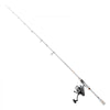 VEVOR Rod and Fishing Reel Combo, IM6 Carbon Fiber Spinning Rod and Reel Combo, Bass Fishing Pole with 6.5 ft Two-Piece Rods, 7+1 Ball Bearings, EVA Handle, Stainless Steel Guides with Ceramic Rings