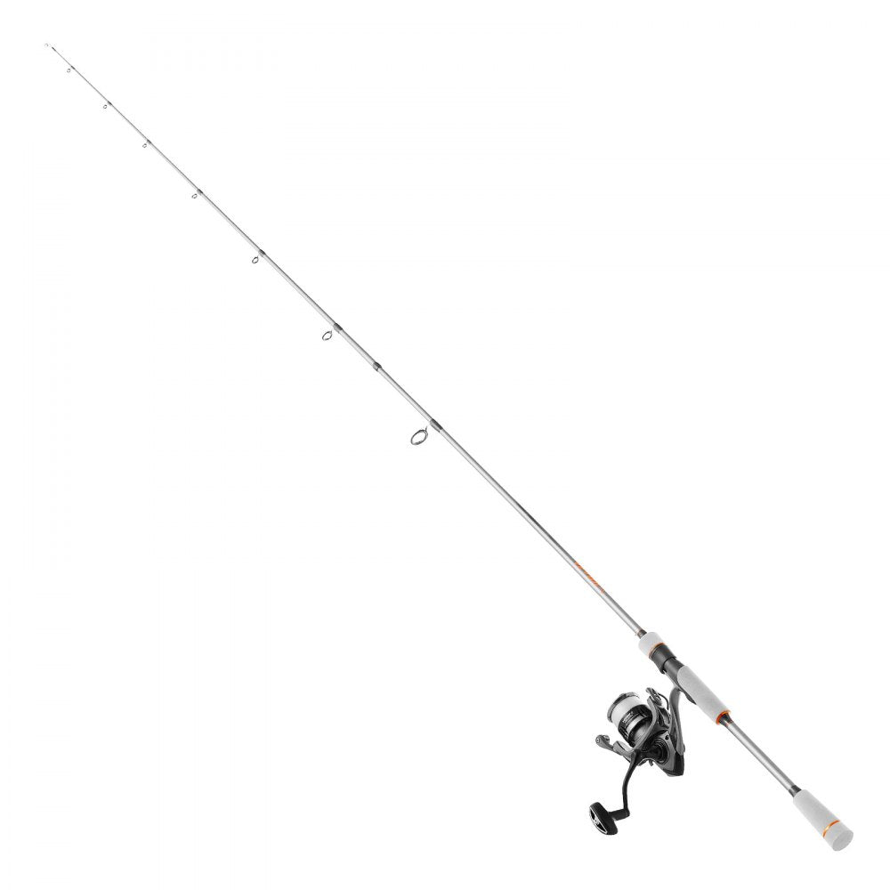 VEVOR Rod and Fishing Reel Combo, IM6 Carbon Fiber Spinning Rod and Reel Combo, Bass Fishing Pole with 6.5 ft Two-Piece Rods, 7+1 Ball Bearings, EVA Handle, Stainless Steel Guides with Ceramic Rings