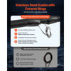 VEVOR Rod and Fishing Reel Combo, IM7 Carbon Fiber Baitcasting Rod and Reel Combo, Bass Fishing Pole with 7+1 BB System, 7.0:1 Gear Ratio, Cork Handle, Stainless Steel Guides with Ceramic Rings