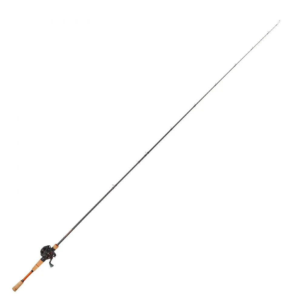 VEVOR Rod and Fishing Reel Combo, IM7 Carbon Fiber Baitcasting Rod and Reel Combo, Bass Fishing Pole with 7+1 BB System, 7.0:1 Gear Ratio, Cork Handle, Stainless Steel Guides with Ceramic Rings
