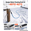 VEVOR 50FT Heated Water Hose for RV Antifreeze to -45°F Drinking Water Hose, 1/2" ID, Smooth Surface, Built-in Thermostat, Freeze & Leak-Proof, Lead and BPA Free, Fast Heating for RV Camping Garden