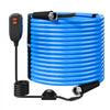 VEVOR 100FT Heated Water Hose for RV -45°F Anti Freeze Drinking Water Hose, 1/2" ID, Smooth Surface, with Leakage Protection GFCI, Built-in Thermostat, Freeze & Leak-Proof, Lead and BPA Free for RVs