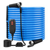 VEVOR 100FT Heated Water Hose for RV -45°F Anti Freeze Drinking Water Hose, 1/2" ID, Smooth Surface, with Leakage Protection GFCI, Built-in Thermostat, Freeze & Leak-Proof, Lead and BPA Free for RVs