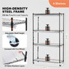 VEVOR Plant Stand with Grow Light, 4 Tiers Plant Shelf with 3000K 180W LED Full Spectrum Light for Indoor Plants, Grow Light Shelf with Timer for Seed Starting 35.4" L  x 13.8" W x 59.1" H
