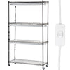 VEVOR Plant Stand with Grow Light, 4 Tiers Plant Shelf with 3000K 180W LED Full Spectrum Light for Indoor Plants, Grow Light Shelf with Timer for Seed Starting 35.4" L  x 13.8" W x 59.1" H