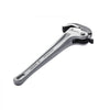VEVOR Pipe Wrench, 14" Aluminum Straight Pipe Wrench, Automatic Jaw Adjustment, Adjustable Plumbing Wrench, Easy to Carry, Ergonomic Handle, Hangable Design, for Water Pipes, Automotive Repairs