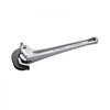 VEVOR Pipe Wrench, 14" Aluminum Straight Pipe Wrench, Automatic Jaw Adjustment, Adjustable Plumbing Wrench, Easy to Carry, Ergonomic Handle, Hangable Design, for Water Pipes, Automotive Repairs