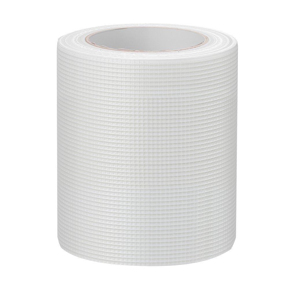 VEVOR Drywall Mesh Tape, 5.91 inch W x 98.43 ft L Self-Adhesive Fiberglass Drywall Joint Tape, 12 Rolls Dry Wall Patch for Easy Sheetrock Ceiling Crack Repair, to Achieve Smooth Even Wall Surface