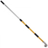 VEVOR Drywall Flat Box Handle, 40''-64'', Anodized Aluminum Flat Finishing Extension Handle, 5-Section Length Adjustable, Non-slip Grip and 360° Painting for Plasterboard, Wallboard, Sheetrock
