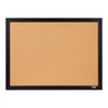 VEVOR Cork Board, 24 x 18 inches, Double-sided Bulletin Board with MDF Sticker Frame, Vision Board Includes 10 Pushpins, for Display and Decoration in Office Home and School