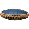 VEVOR Steel Tongue Drum, 14 in & 15 Notes, Rain Drum for Outside Garden, C Major Key, Tank Drum with 2 Mallets & Carry Bag, Hand Pan Drum Percussion Instrument for Musical Education Yoga, Navy Blue