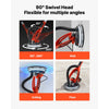 VEVOR Drywall Sander, 950W Electric Drywall Sander, Popcorn Ceiling Removal Tool with 7 Variable Speed 1000-2300 RPM, Double-Deck LED Light, Foldable & Extendable Handle, 15 Sanding Discs, Dust Hose