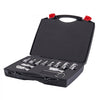 VEVOR Annular Cutter Set, 13 pcs Weldon Shank Mag Drill Bits, 7/16" to 1-1/16" Cutting Diameter, 1" Cutting Depth, M2AL HSS, 2 Pilot Pins, Hex Wrench and Portable Case, for Using with Magnetic Drills