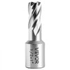 VEVOR Annular Cutter Set, 5 pcs Weldon Shank Mag Drill Bits Kit, 1" Cutting Depth, 1/2" Cutting Diameter, HSS, 3 Drill Bits with 2 Pilot Pins and 3 Plastic Cases, for Magnetic Drills, Steel, Aluminum