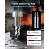 VEVOR Annular Cutter Set, 5 pcs Weldon Shank Mag Drill Bits Kit, 1" Cutting Depth, 5/8" Cutting Diameter, HSS, 3 Drill Bits with 2 Pilot Pins and 3 Plastic Cases, for Magnetic Drills, Steel, Aluminum