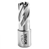 VEVOR Annular Cutter Set, 5 pcs Weldon Shank Mag Drill Bits Kit, 1" Cutting Depth, 5/8" Cutting Diameter, HSS, 3 Drill Bits with 2 Pilot Pins and 3 Plastic Cases, for Magnetic Drills, Steel, Aluminum