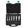 VEVOR Annular Cutter Set, 6 pcs Weldon Shank Mag Drill Bits, 1/2" to 1-1/16" Cutting Diameter, 1" Cutting Depth, M2AL High-Speed Steel, with Pilot Pin and Portable Case, for Using with Magnetic Drills