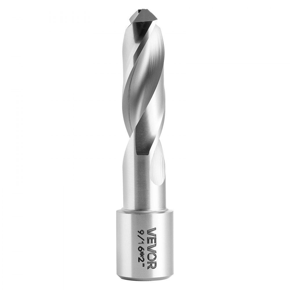 VEVOR Annular Cutter Set, 6 pcs Weldon Shank Mag Drill Bits Kit, 2" Cutting Depth,1/4" to 9/16" Cutting Diameter, HSS, 6 Drill Bits with Plastic Case, for Magnetic Drills, Steel, Aluminum, Copper