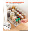 VEVOR Pull Out Cabinet Organizer 18.11"W x 20.98"D Steel Slide Out Drawers, for Kitchen Bathroom Pantry Home Organization, Chrome-Plated Finish, Heavy Duty Storage Sliding Shelves for Base Cabinets